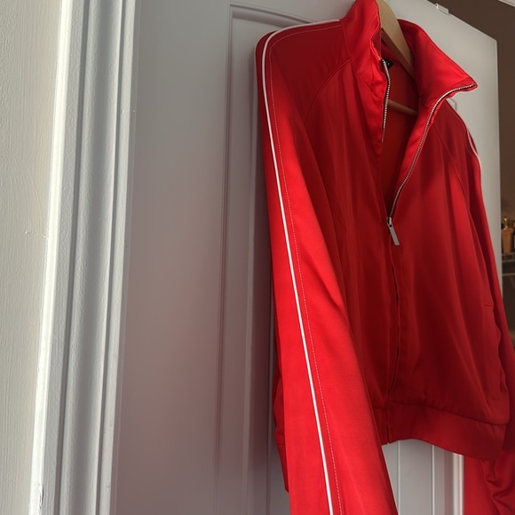 Zara Red Track Jacket - Picture 5 of 8